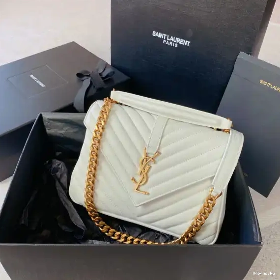 YSL shoulder Medium leather bag-24*17*6.5cm 0621